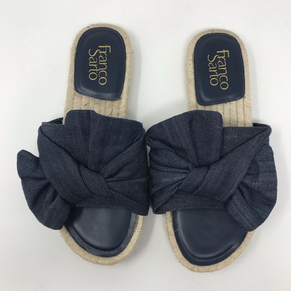 Franco Sarto Phantom Denim Espadrille Sandal